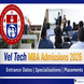 Vel Tech University Begins MBA Admission 2026 @veltech.edu.in; Check Schedule Here